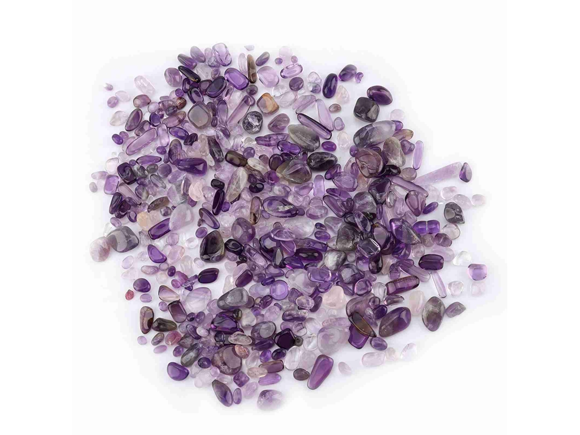 Pedras Trituradas De Quartzo Cristal Natural Roxo