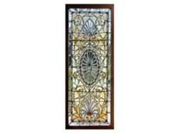 Omni 1 Conjunto de Adesivos de Porta em Pvc 3d Padrão Floral Retro Decoração de Casa para Quarto