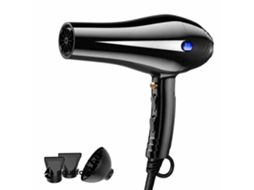 Secador De Cabelo Profissional 2400w Motor Ac Com Difusor Com Concentrador