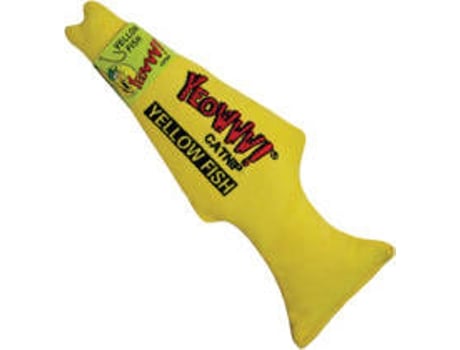 Peluche para Gato YEOWWW Peixe Amarelo