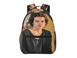 Mochila Harry Styles Para Estudantes, Resistente E Leve, Impermeável E Com Alça De Ombro Respirável.
