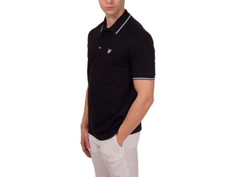 Polo de Homem LYLE AND SCOTT Preto (XL)