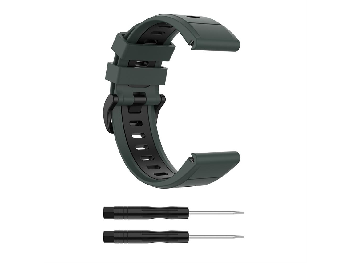 Aetheria pulseira de Substituição Silicone 26mm Compatível com Garmin Fenix 7x/6x Pro/tactix Delta/coros Vertix2