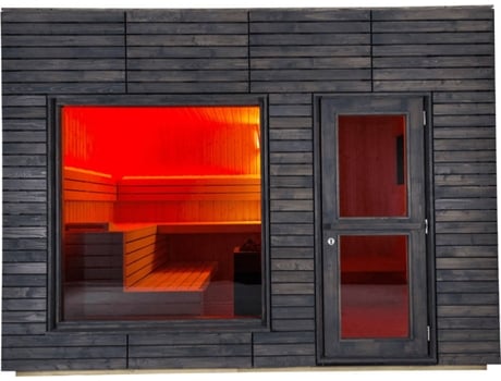 Sauna Exterior Isolada Alpina Grande