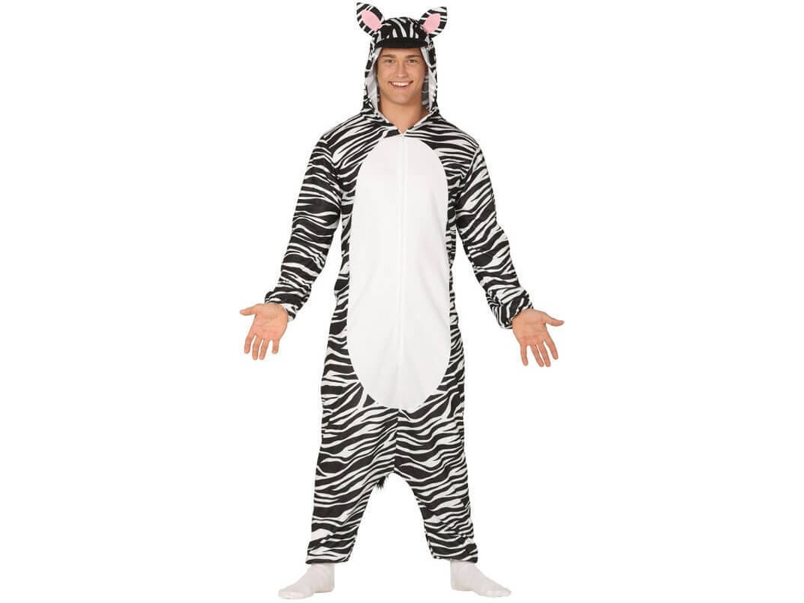 Fato de Homem DISFRAZZES Zebra Largo (Tam: M)