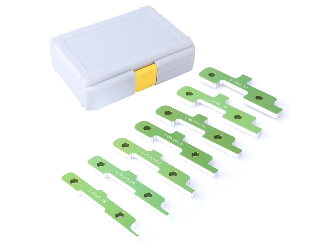 Bloco De Medição Para Mesa Fresagem, Ajuste Da Mesa De Fresagem, Acessórios Para Mesa De Fresagem