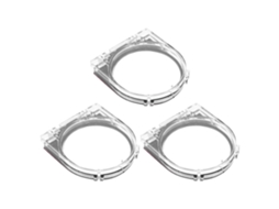 Conjunto De 3 Peças De Protetores Autoadesivos Para Botões De Computador.