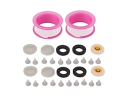 Kit 2 Bicos Chuveiro Silicone Com Acessórios