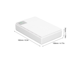 Laxiscreed Companhia De Alimentação Ininterrupta Com Saídas 5v, 9v, 12v E Porta Usb 5v 2a
