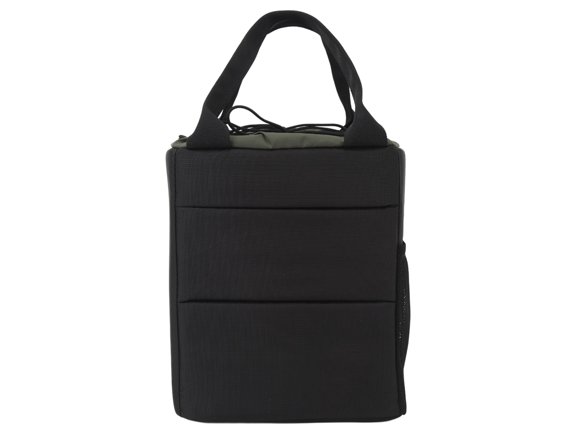 Estojo interno para câmera com acolchoamento anti-impacto para mochila, compatível com lentes 24-105mm e 24-70mm das câmeras R5, R6, T100, Z7, Z8, A6 e A9 (marrom e verde).