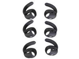 3 Pares de Ganchos Orelha, Protetores Orelha para Fones Ouvido, Conjunto Ouvido Silicone D Uráveis, Seguros e Antiderrapa GOKOCO