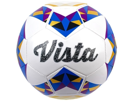 Bola De Futebol Duarig Vista Ouro E Azul T5
