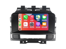 Auto Rádio Carro Bluetooth Autoradio 8GB RAM 128G ROM CarPlay Navegação GPS Ecrã Táctil RoverOne para Opel Astra J 2010 2011 2013 CD300 CD400  