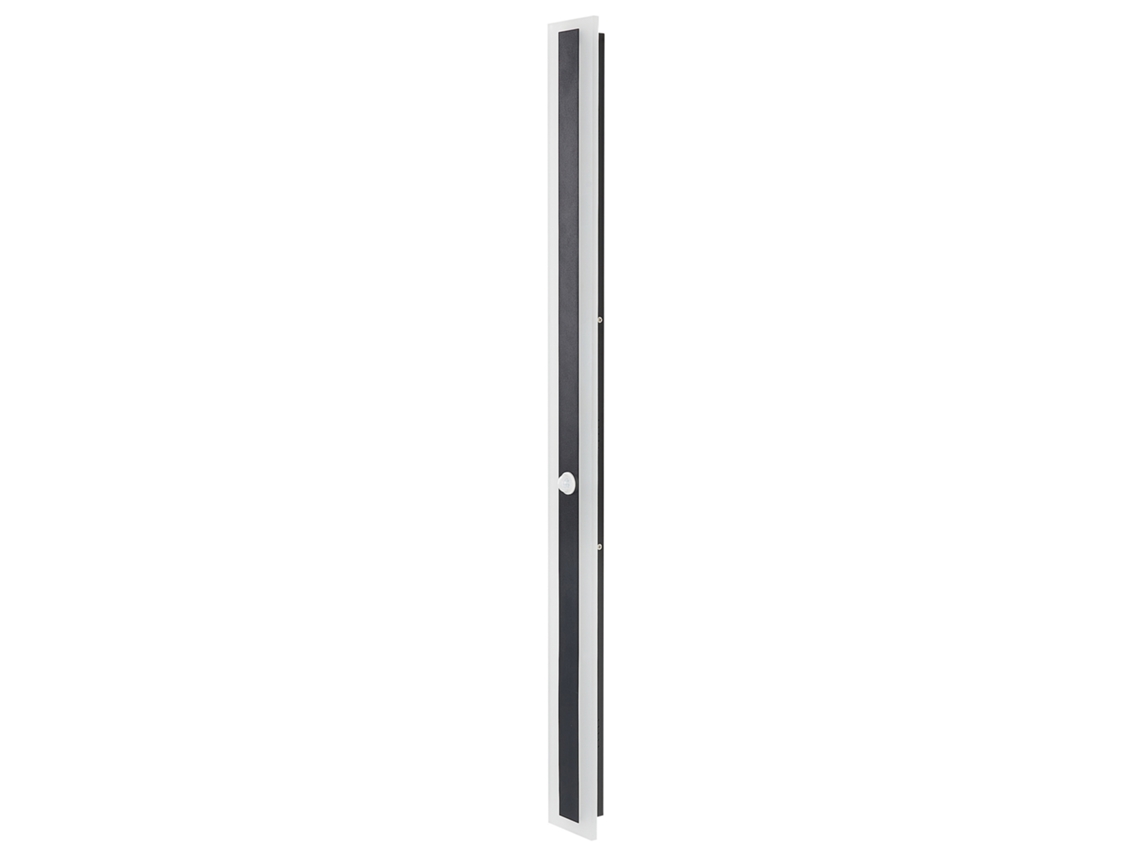 Candeeiro De Parede Led Para Exterior Savane Com Sensor De Movimento Preto
