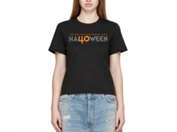 Rockinstone Halloween 40 Years Black Adult T-shirt Size:l