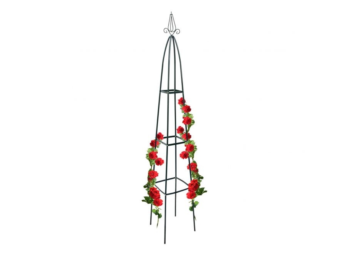 Treliça de jardim em metal com renda B2X