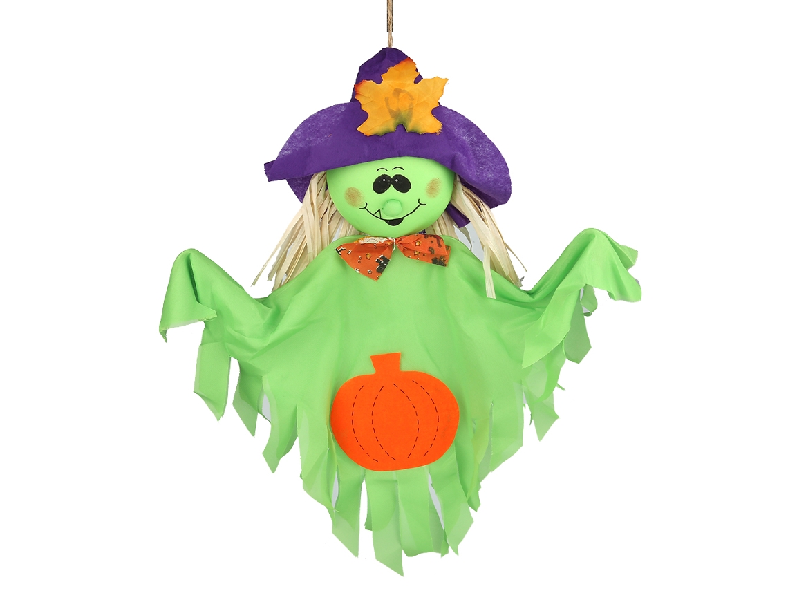 Boneca De Bruxa Decorativa Halloween Interior Exterior