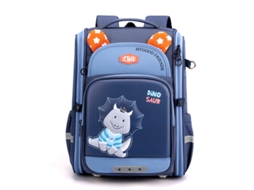 Mochila Escolar Leve, Impermeável E Com Um Design Adorável De Desenhos Animados, Ideal Para Crianças Do Pré-escolar Azul Hexinyigjly