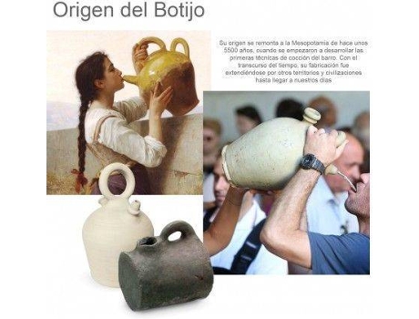 Bilha HOGAR Y MÁS Barro Natural Tradicional Produto Ecológico Feito À Mão