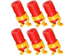 Grampos De Fixação De Parafusos, Conjunto De 6, Ferramenta Leve Em Plástico Abs
