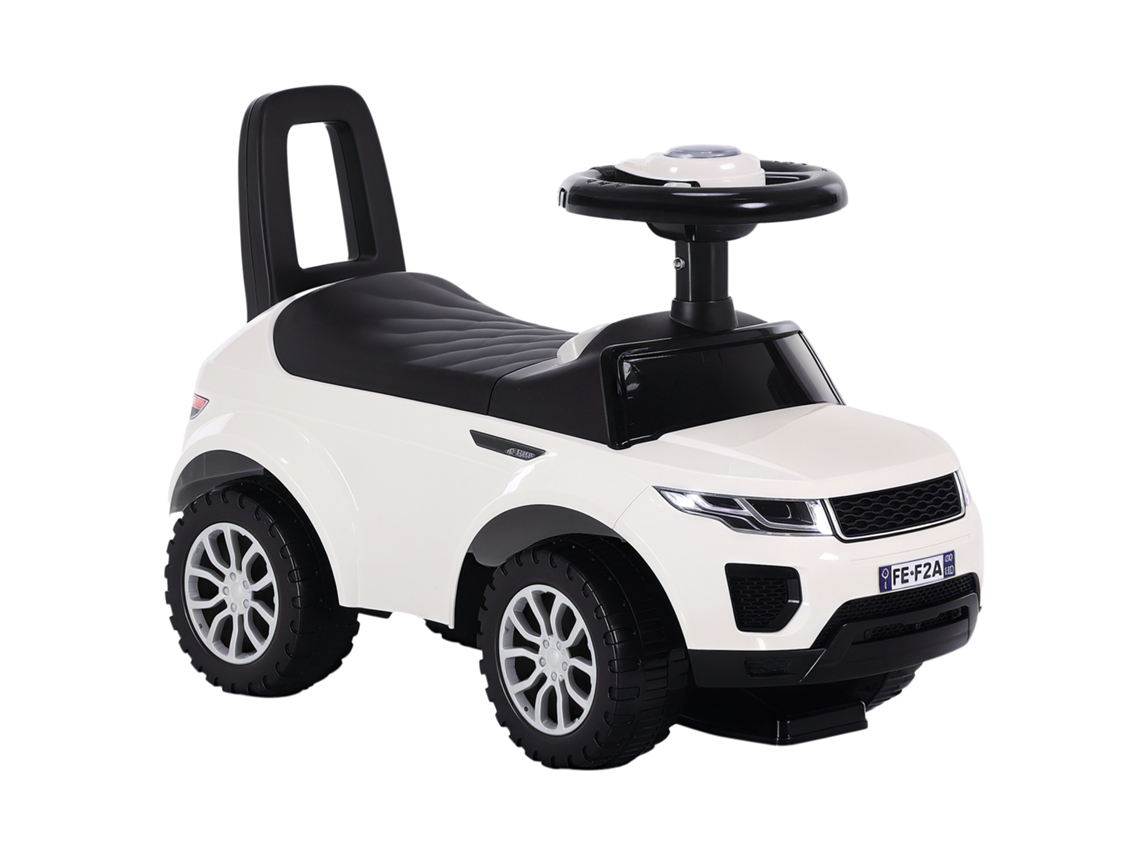Veículo Infantil Buzina Apoios+caixa de Brinquedos Branco S/MARCA