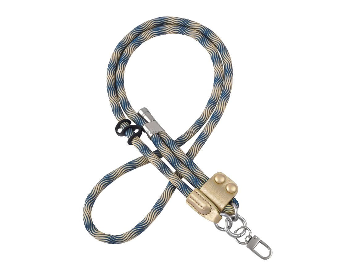 Lurelia Cordão Para Telemóvel Ajustável Transversal Para Pescoço 150 Cm Poliéster Anti-perda