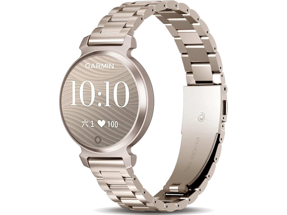 Pulseira De Metal Compatível Com Garmin Lily 2 Active/lily Para