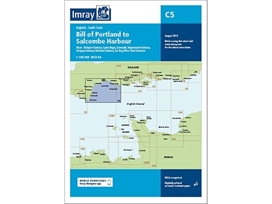 Livro Imray Chart C5 De Imray (inglês)