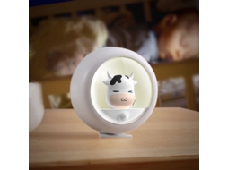 Luz noturna LED Slowmoose com sensor de movimento, recarregável, para crianças, quarto, banheiro, montagem na parede, magnética, regulável.