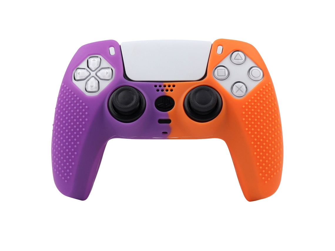 Capa para Controles de Ps5 M ps5 047 Roxa Laranja BRILVIBERA
