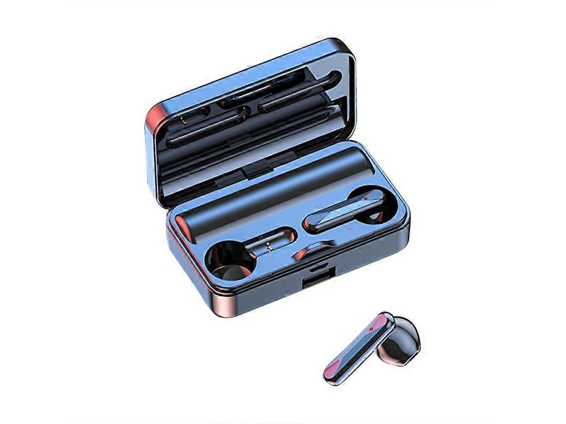 Fones De Ouvido Jikaix Tws Bluetooth 5.1 Com Tela Espelhada, Mini Fones De Ouvido Intra Auriculares Sem Fio Para Celular Ly Ebike