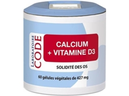 Suplemento Alimentar LABORATOIRE CODE Cálcio (60 cápsulas de 425g)