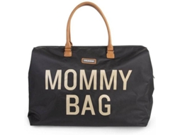 CHILDHOME Saco de fraldas Mommy Bag nylon oxford preto