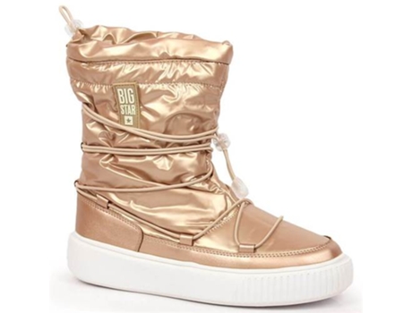 Botas BIG STAR Mulher Material Sintético (36,0 eu - Dourado)