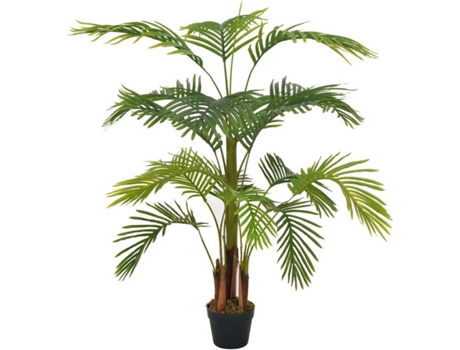 Planta Artificial VIDAXL Palmeira (Verde - 12 cm)