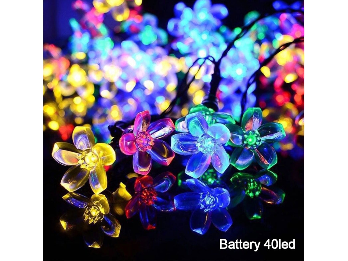 Laxiscreed Fios De Luz Led À Prova De Água Com Caixa De Bateria Para Decoração De Natal E Eventos Festivos