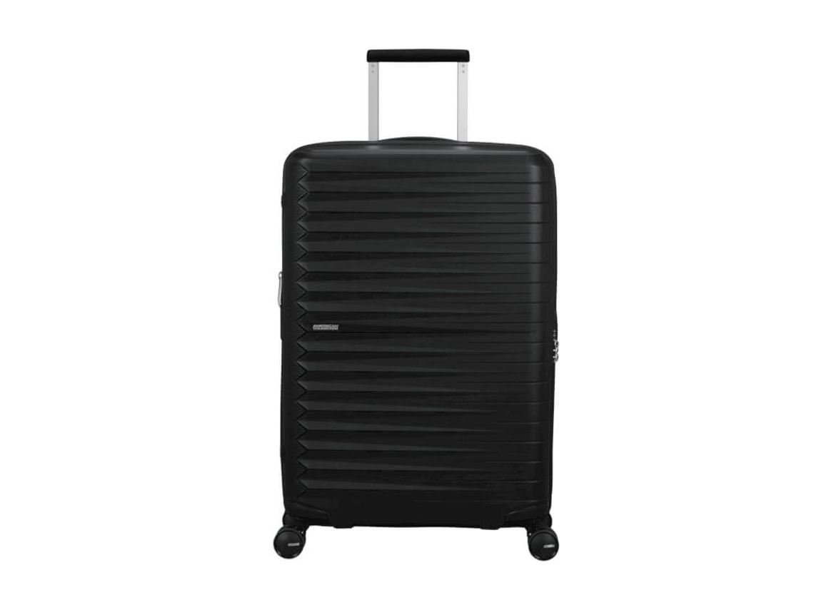 Mala de liberação rápida American Tourister média de 68 cm, preta