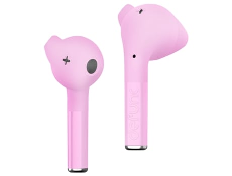 Auriculares True Wireless DEFUNC DFTRUETALKP (Bluetooth - Rosa)