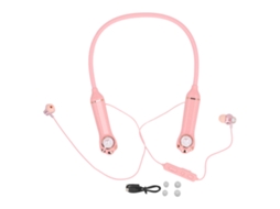 Fones de Ouvido Bluetooth com banda cervical EOOCOO, Bluetooth 5.3, RGB, iluminação traseira, sem fio
