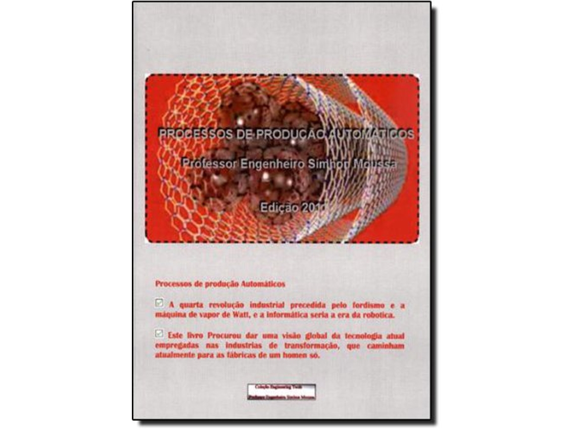 Livro Processos De Producao Automaticos de Moussa Salen Simhon (Português)