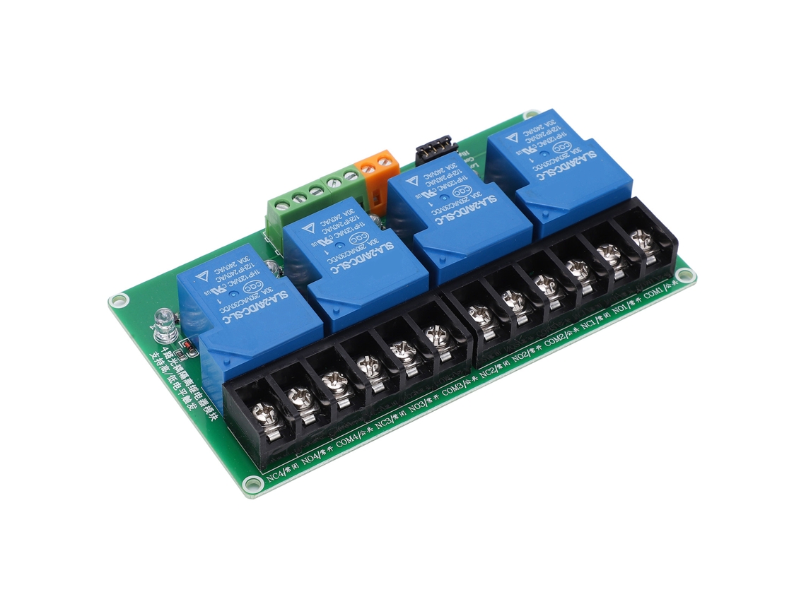 Laxiscreed Módulo De Relés 4 Canais Para Circuito Automático Com Trigger Alto E Baixo