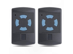 Pacote com 2 Transmissores de Controle Remoto Universais para Portas de Garagem de 868 Mhz. TAISHENGDA