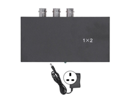 Divisor SDI 1x2 1080p com indicador LED (S/MARCA)