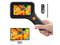 Microscópio Digital de Bolso para Adultos, Modelo Mais Recente de 2025, com Tela Hd de 3 Polegadas, Lupa Portátil para Moedas com 8 Ajustes BRILVIBERA