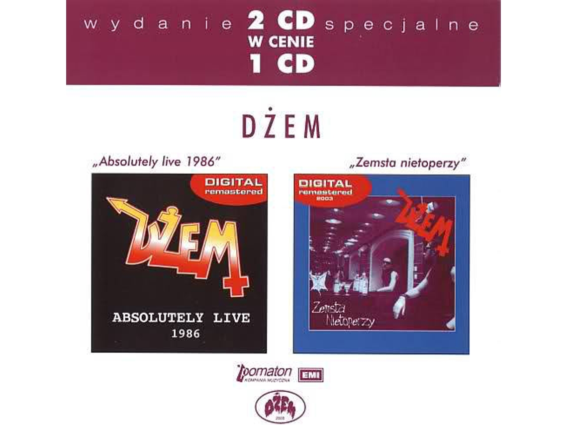 CD D-em - Absolutely Live (2CDs)