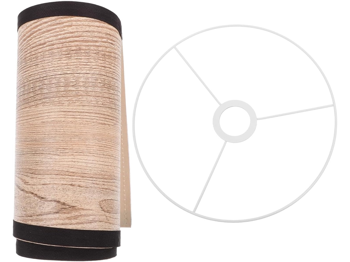 Luminária De Mesa Elegante Em Tecido, Design Para Instalação.