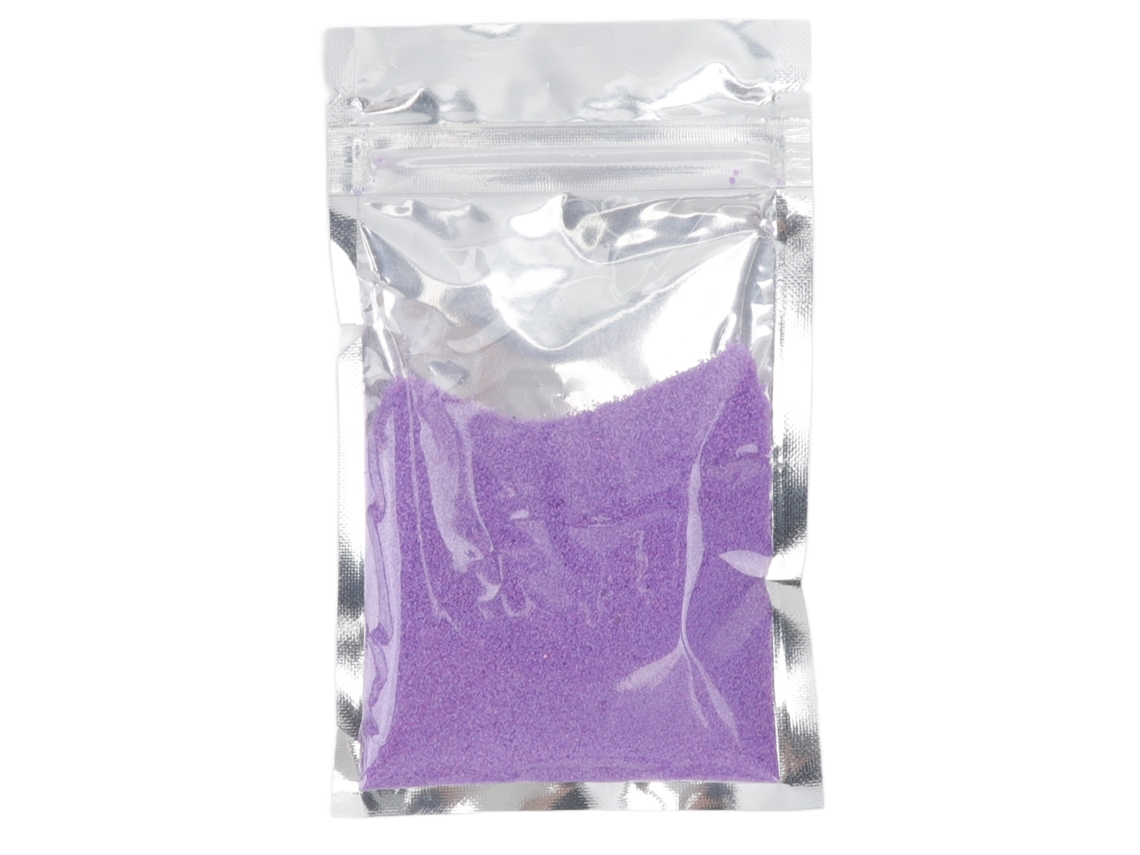 Laxiscreed Areia Colorida 50g Para Crianças, Areia De Brincar, Não Molha, Para Idades 14-18, Roxo