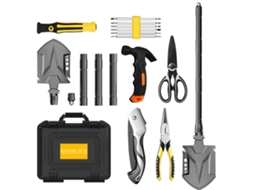 Kit Ferramentas Emergência Camping Pá Multi ferramenta