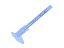 Paquímetro Vernier De Plástico Azul 150 Mm Para Medições Internas E