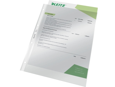 Leitz 4734000 23 Cm 10g 30.5 Cm Transparent Esselte Leitz (4734 01 00)